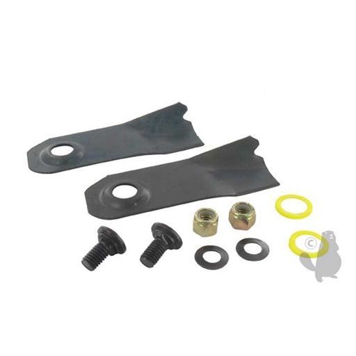 [CA09506S] Couteau origine pour tondeuse VICTA Série 500-70-80 référence: CA09506S - L: 124mm alésage: 15mm., 1103731, 110-3731