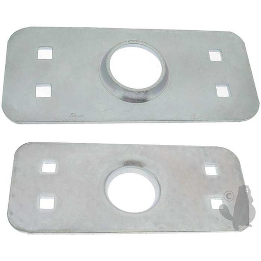 [720-7558] Couvercle pour bague adaptable pour NOMA - Longueur: 150mm largeur: 63mm, 7207558, 720-7558