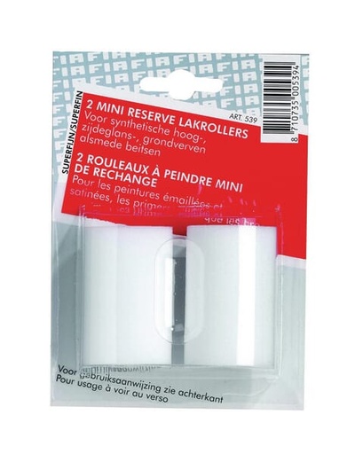 [PP5395] Rouleau à peindre fin 5 cm 2 pcs.