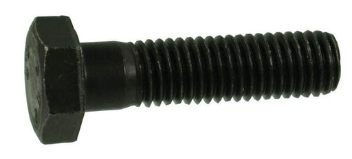 [9312065129B] Boulon hexagonal partiellement fileté M20x65 12.9 noir