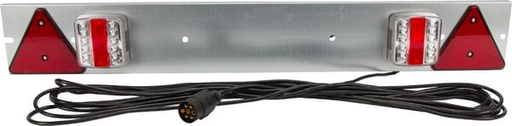 [LA65021] Rampe de signalisation LED 1 m câble 12 m zingué