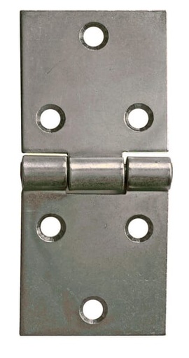 [0960170608907] Charnière plate inox 50x114