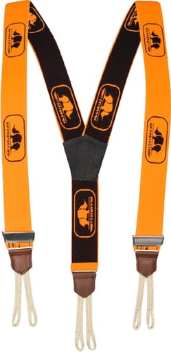 [5SD6570] Bretelles Hi-Vis Orange/Noir