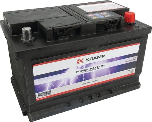 [572409068KR] Batterie 12V 72Ah 680A Kramp
