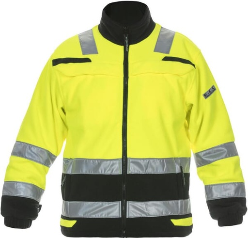 [04026026FXL] Veste polaire, jaune-noir, taille XL, EU : 56 Hydrowear
