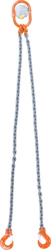 [26921061] Élingue à 2 chaînes 1 m 6 mm