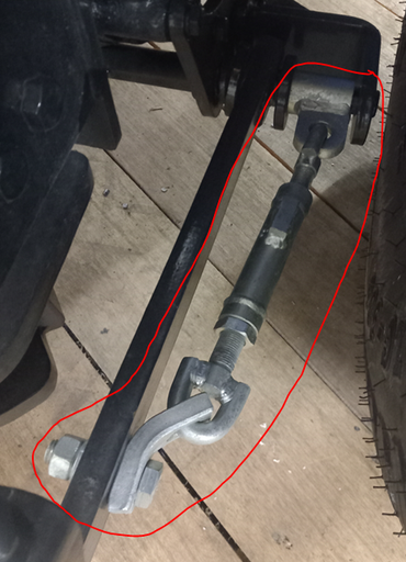 [300010577B] Tendeur latéral bras de relevage Solis 20 - 26 à la pièce, 300010577B, TENDEUR SOLIS