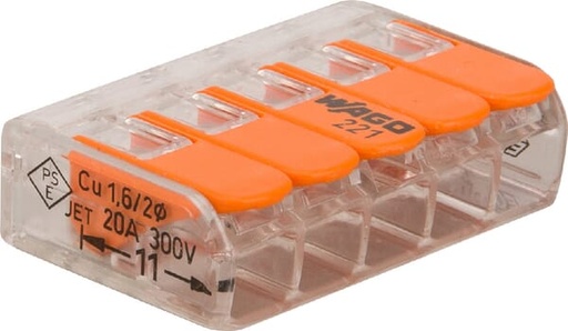 [221415] Bornier 5 conducteurs