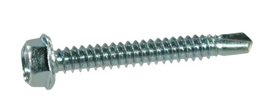 [7504K5532P200] Vis auto-perforante 5.5x32mm PZ3 tête hexagonale à bride de 8 mm DIN 7504, 8716106403622, 7504K5532P200