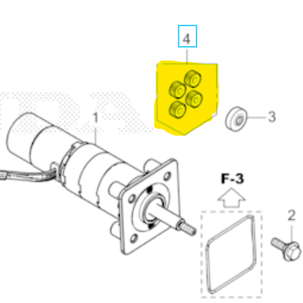 Engrenage De Moteur De Toit Ouvrant En Acier Inoxydable - Compatible Mercedes W202, W204, W212 (19 Dents)