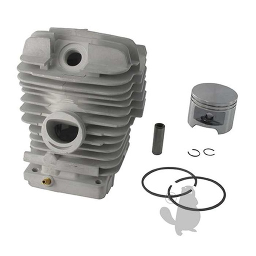 [11270201216] Cylindrée complète diam 49mm adaptable pour STIHL 039 et MS390. Remplace origine: 11270201216, 5709412, 570-9412