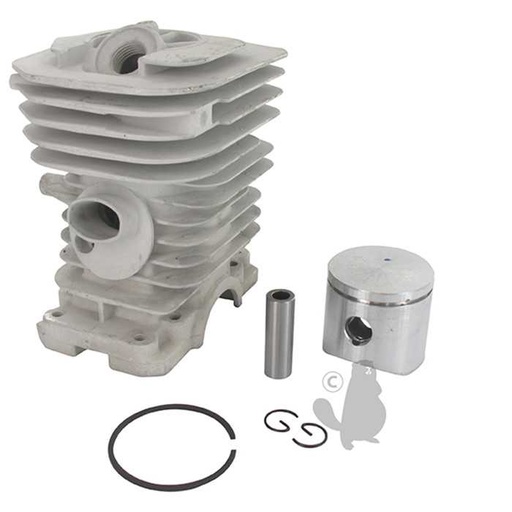[5300699-40.] Cylindrée complète diam 38mm adaptable HUSQVARNA 136 137 . Remplace origine 530 06 99-40., 5709704, 570-9704
