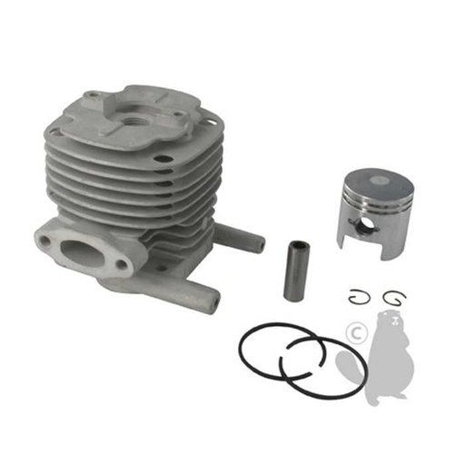 [70196] Cylindrée complète diam 36mm adaptable pour SHINDAIWA C35. Remplace origine: 70196 12110, 5709382, 12110, 570-9382