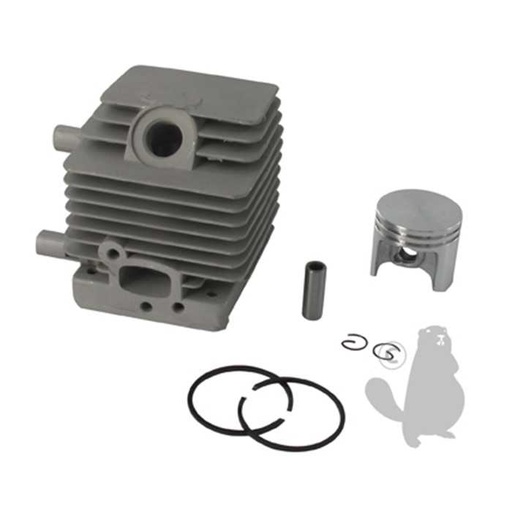 [41370201201] Cylindrée complète diam : 34 mm adaptable pour STIHL FC75 FS85 HS75 HS80 HT70 HT75. Remplace or, 5709404, 570-9404, 41370201202