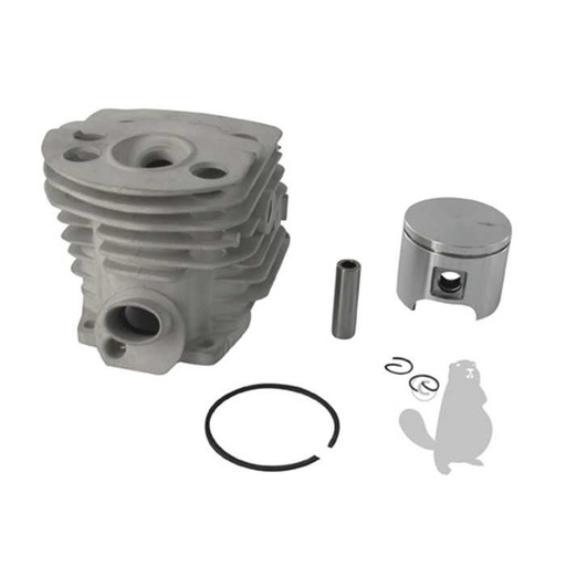 [503169172] Cylindrée complète diam 46mm adaptable pour HUSQVARNA 55. Remplace origine: 503169172, 5708311, 570-8311