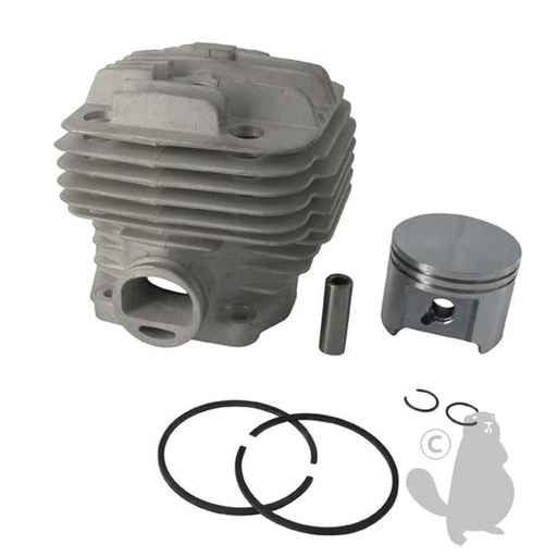 [42230201200] Cylindrée complète diam : 49mm adaptable pour STIHL TS400. Remplace origine: 42230201200, 5702548, 570-2548