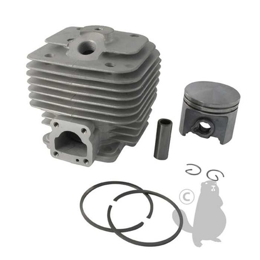[42010201200] Cylindrée complète diam : 49mm adaptable pour STIHL 08S et TS360. Remplace origine: 42010201200, 5702547, 570-2547