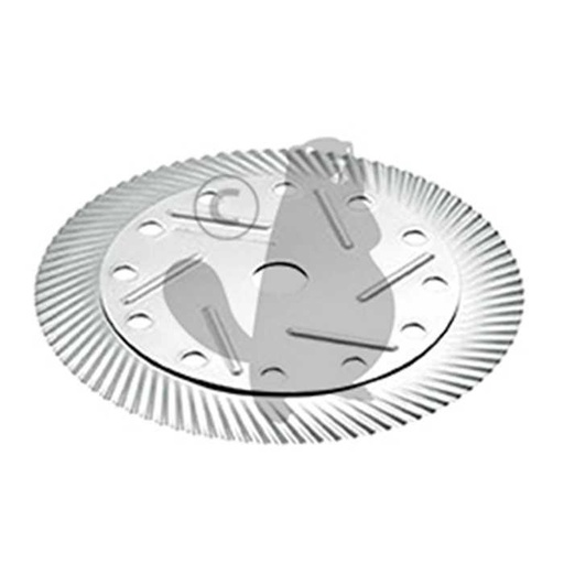 [120-9300] Disque inox pour débroussaillage sur sols durs. diam : 230 mm x 25.4 mm., 1209300, 120-9300