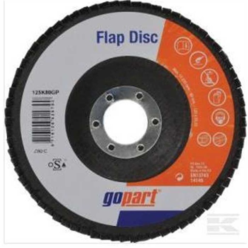 [125K80GP] Disque a couper 125mm K80, 125K80GP