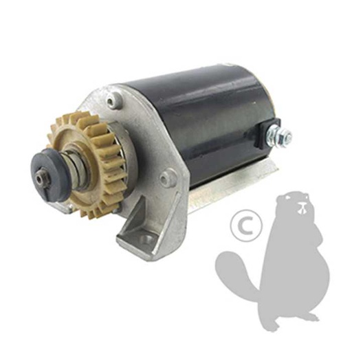 [694504] Démarreur électrique adaptable sur BRIGGS et STRATTON pour moteur Intek 5 - 7 ch 24 dents. Remplace, 5107997, 510-7997