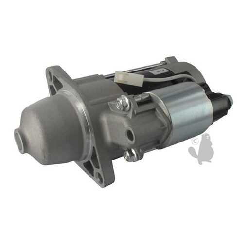 [510-9752] Démarreur adaptable KUBOTA 12V 9 dents 1kW type DENSO PLGR. Montage 2 points. Pour BX1500D F226, 5109752, 510-9752