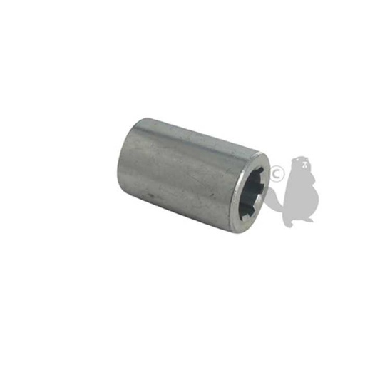 [692-1472] Douille cannelée 21 UNI 221- Longueur: 60mm- diam : 60mm, 6921472, 692-1472