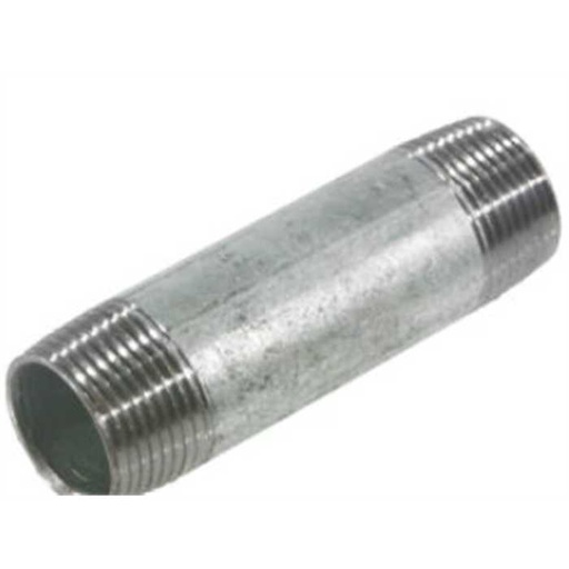 [FG232100] EMBOUT 2 POUCE L 100MM GALVA, FG232100