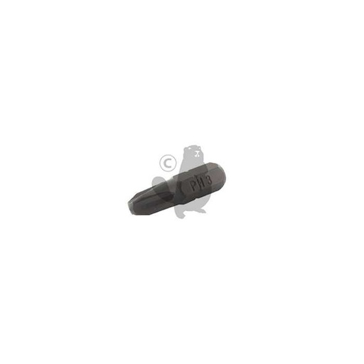 [920-8516] Embout de tournevis 1/4 GEDORE six pans conducteurs pour vis cruciformes PHILLIPS PH 3 x 25., 9208516, 920-8516