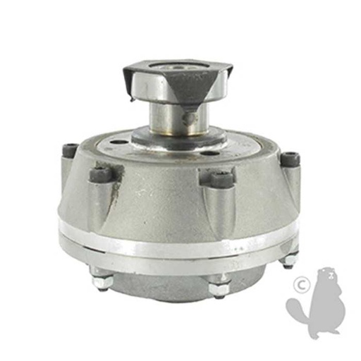 [560-1653] Embrayage conique adaptable EUROSYSTEMS pour axe de Moteur de 22 2mm avec 8 rainures diam : 104mm, 5601653, 560-1653