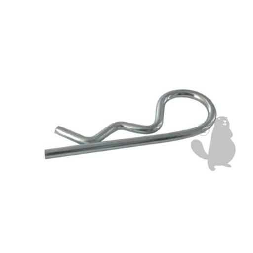 [640-1749] Épingle bêta adaptable pour axe de 18mm - diam : fil: 4mm - Longueur: 81 5mm, 6401749, 640-1749
