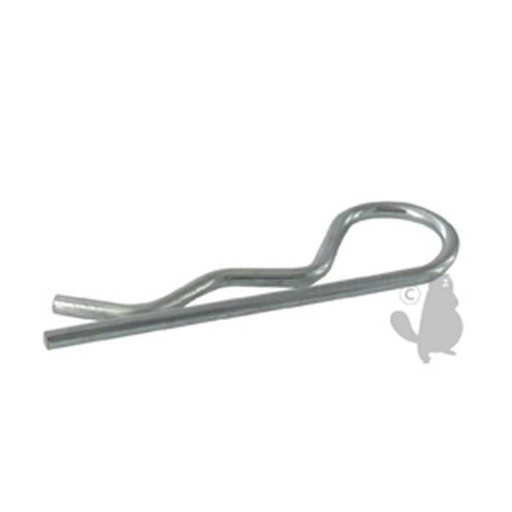 [640-0029] Épingle bêta - Longueur : 82 6 mm diamètre : 4 8 mm pour axe de 16 93 mm., 6400029, 640-0029