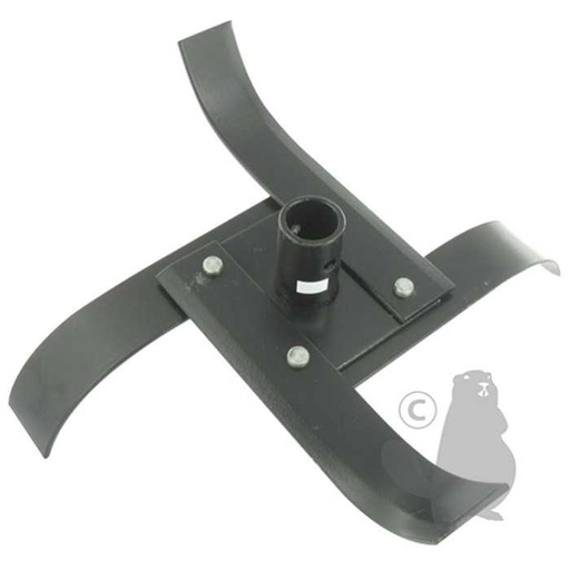 [140-4197R] Étoile additionnelle droite diam : ext emboîtement: 25mm diam int: 16mm., 1404197R, 140-4197R