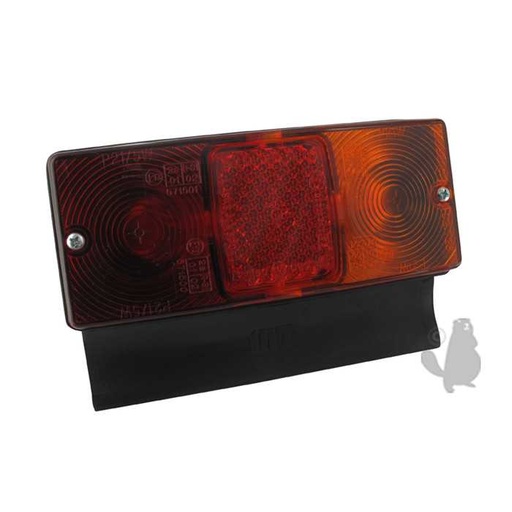 [280-1960] Feu arrière droit adaptable - L: 155mm H: 60/100mm, 2801960, 280-1960