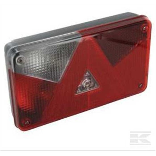 [248510007] Feu arrière Gauche ASPOCK multipoint 12V - 5 pins, 24-8510-007