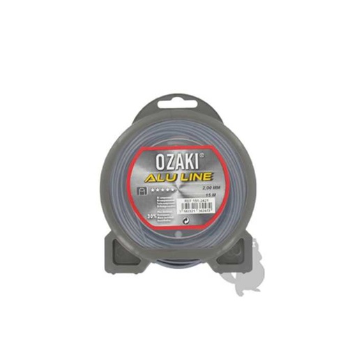 [151-2421] Coque fil nylon OZAKI ALU LINE - Longueur: 15m diam : 2 00mm, 1512421, 151-2421