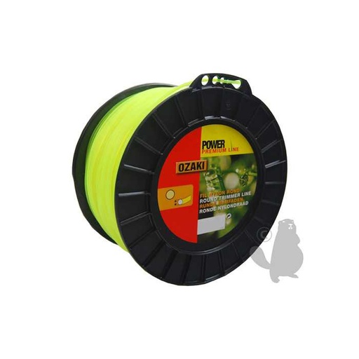 [151-2536] Bobine fil nylon rond OZAKI PREMIUM - Longueur: 169m diam : 3 00 mm, 1512536, 151-2536