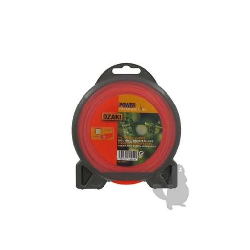 [151-2601] Coque fil nylon carré OZAKI PREMIUM - Longueur: 15m diam : 1 60mm, 1512601, 151-2601