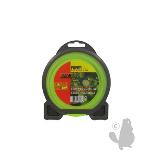 [151-2505] Coque fil nylon rond OZAKI PREMIUM - Longueur: 15m diam : 2 70mm, 1512505, 151-2505