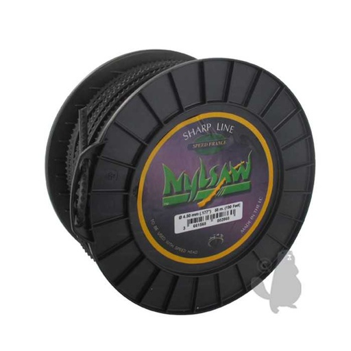 [151-2054] Bobine fil nylon NYLSAW - Longueur: 58 m diam : 4 50mm, 1512054, 151-2054