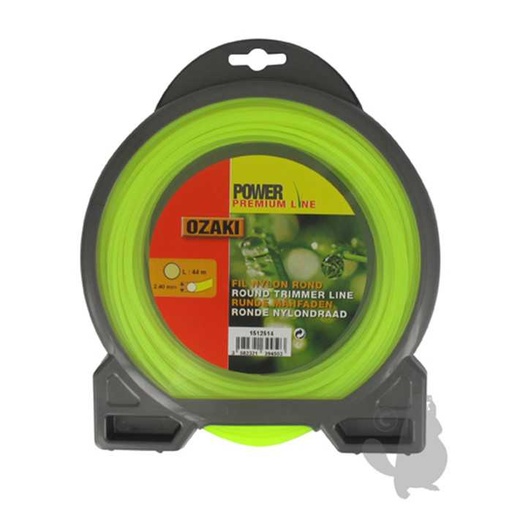 [151-2514] Coque fil nylon rond OZAKI PREMIUM - Longueur: 44m diam : 2 40mm, 1512514, 151-2514
