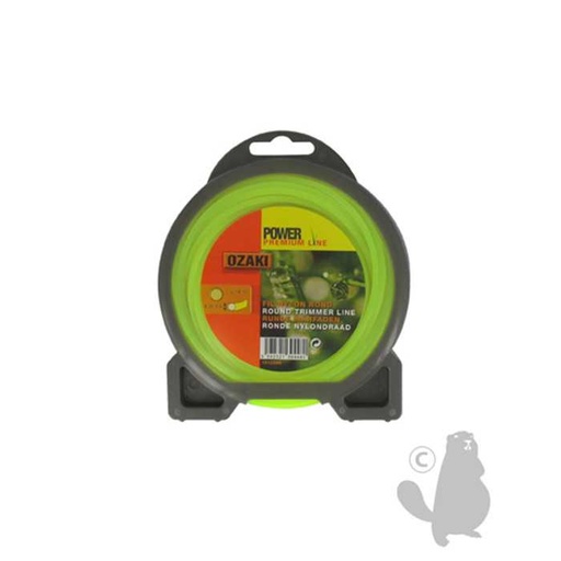 [151-2506] Coque fil nylon rond OZAKI PREMIUM - Longueur: 15m diam : 3 00mm, 1512506, 151-2506