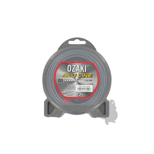 [151-2423] Coque fil nylon OZAKI ALU LINE - Longueur: 15m diam : 3 00mm, 1512423, 151-2423