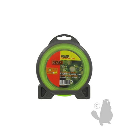 [151-2502] Coque fil nylon rond OZAKI PREMIUM - Longueur: 15m diam : 1 60mm, 1512502, 151-2502