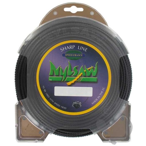 [151-1025] Coque fil nylon NYLSAW - Longueur: 16 m diam : 4 50mm, 1511025, 151-1025