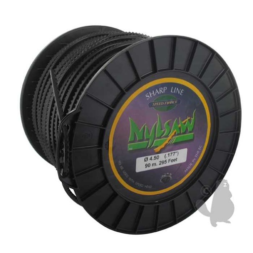 [151-2853] Bobine fil nylon NYLSAW - Longueur: 90 m diam : 4 50mm, 1512853, 151-2853