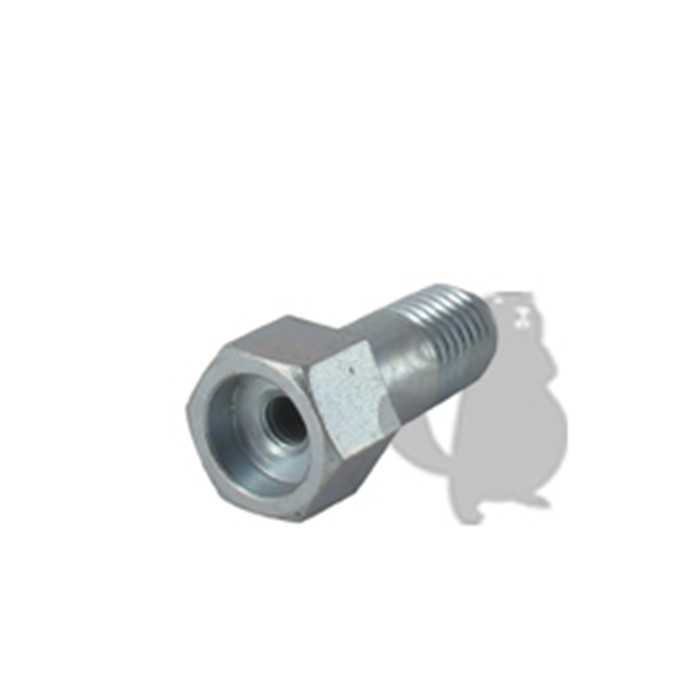 [160-2932] Adaptateur pour tête fil nylon à  bouton métal TECOMEC - M8 x 1,25 gauche femelle