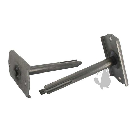 [1134-3767-01] Axe de palier externe adaptable pour STIGA - Longueur: 162mm diam : 17mm. Remplace origine: 1134-37, 6503772, 650-3772