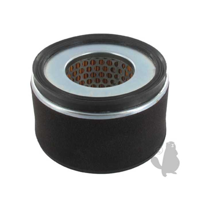 [410-4447] filtre a air adaptable pour KUBOTA modèle cylindrique borne + trou  .Remplace origine: 11460-11180