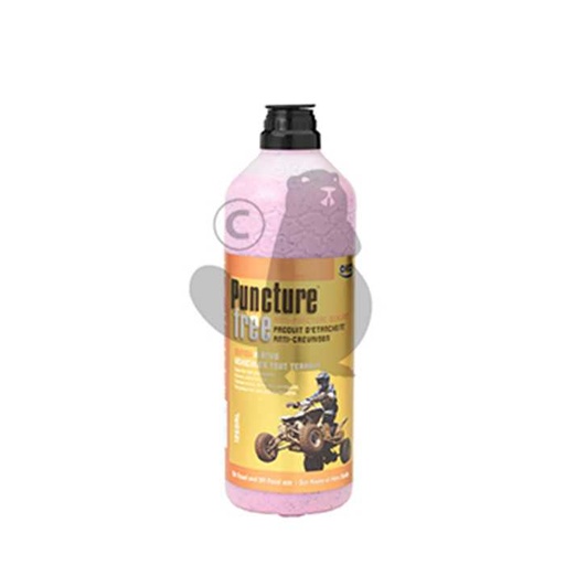[910-0991] Flacon danti-crevaison préventif et curatif OKO ROSE spécifique pour véhicules tous terrains de lois, 9100991, 910-0991
