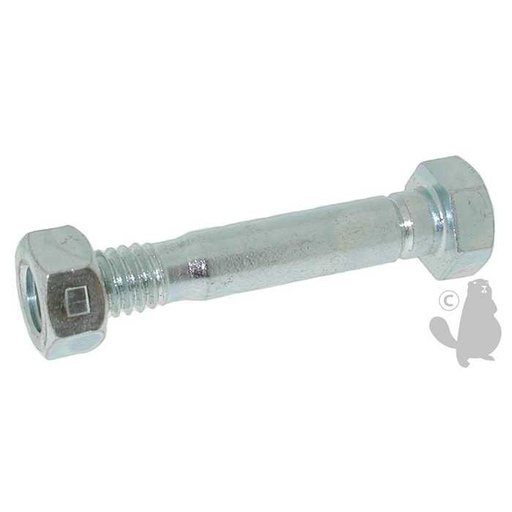 [710-0891] Axe/écrou de sécurité adaptable pour chasse neige MTD - Longueur: 44 45mm diam : 7 93mm. Remplace o, 6403268, 910-0891, 640-3268